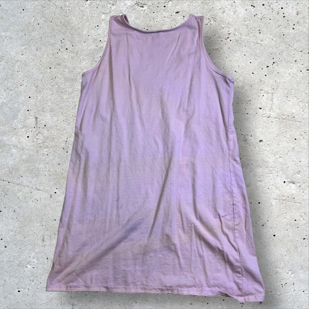 Rolling Stones Women's Tank Top Size S/M Pink Distressed Logo Graphic - Picture 4 of 6